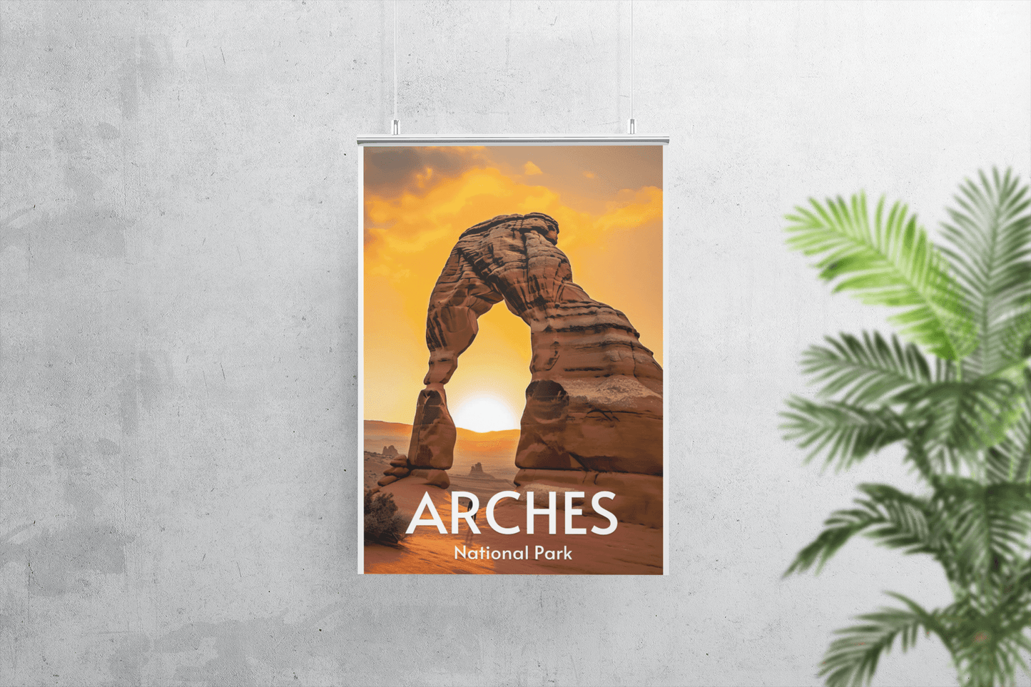 Arches National Park Poster - Premium Matte Posters - Wander Trails