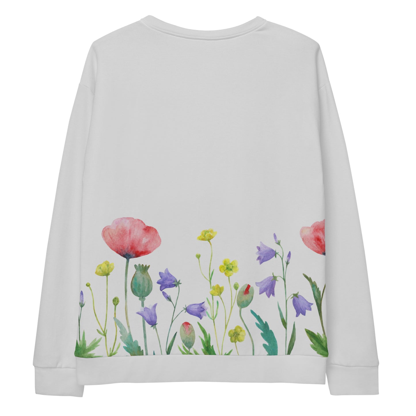 Blissful Blossoms Floral Sweatshirt - Wander Trails