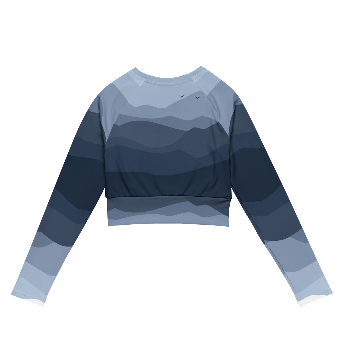 Blue Hour Mountains Crop Top - Wander Trails