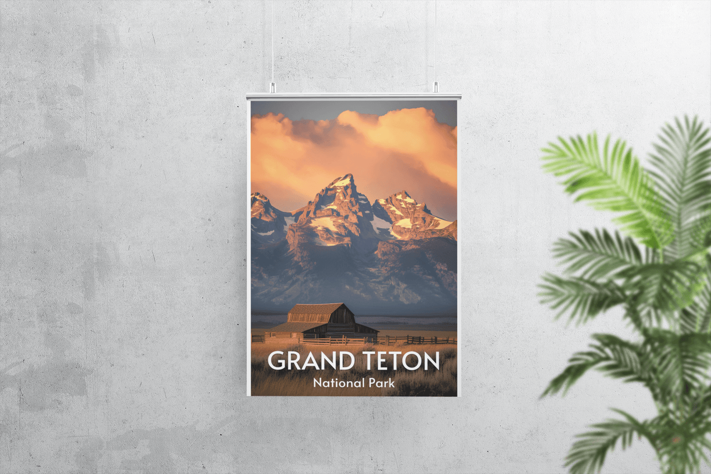 Grand Teton National Park Poster - Premium Matte Posters - Wander Trails