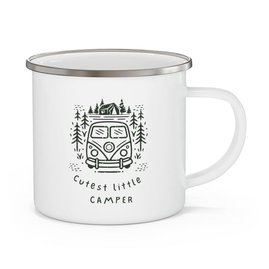 Cutest little Camper Enamel Camping Mug