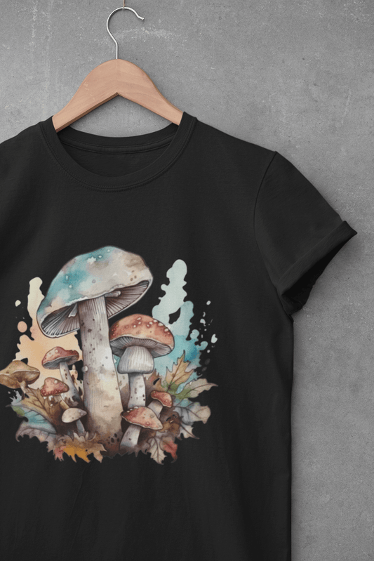 Watercolor Mushrooms Unisex T-shirt