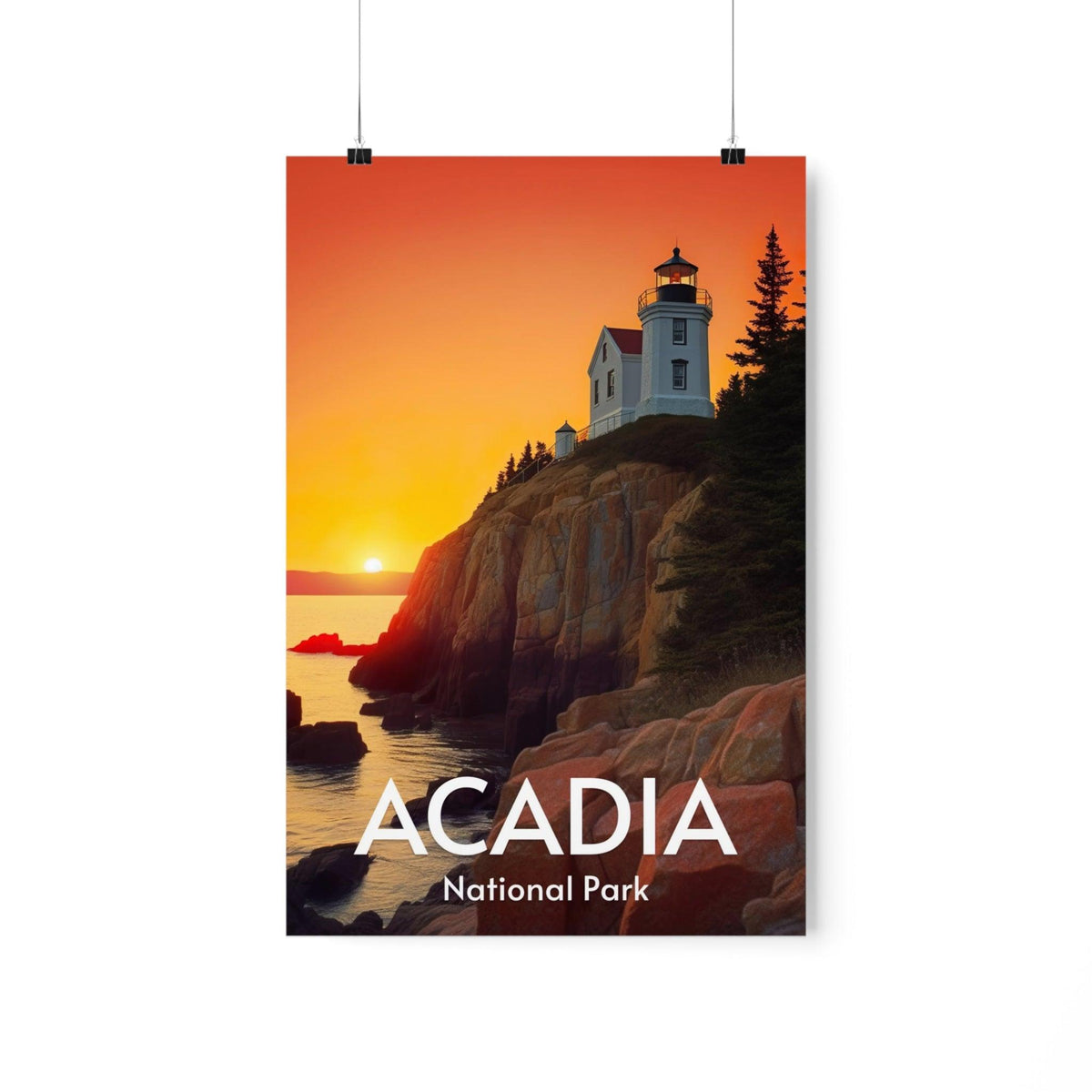 Acadia National Park Poster Premium Matte Posters