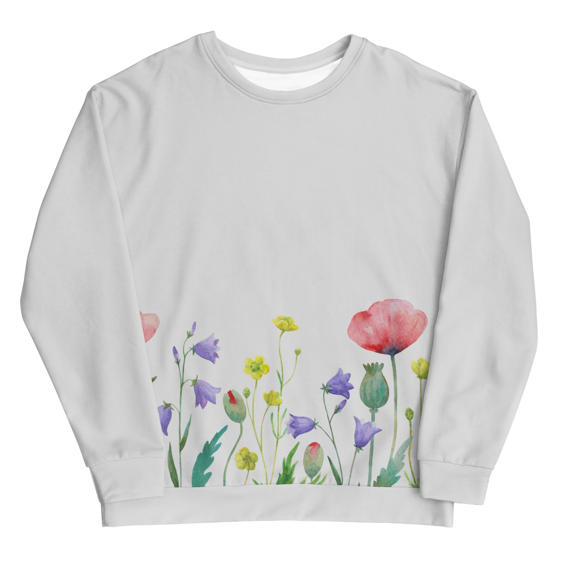 Blissful blossoms Floral Sweatshirt