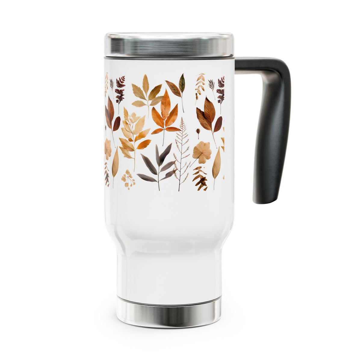 Autumn Ready Stainless Steel Travel Mug Handle