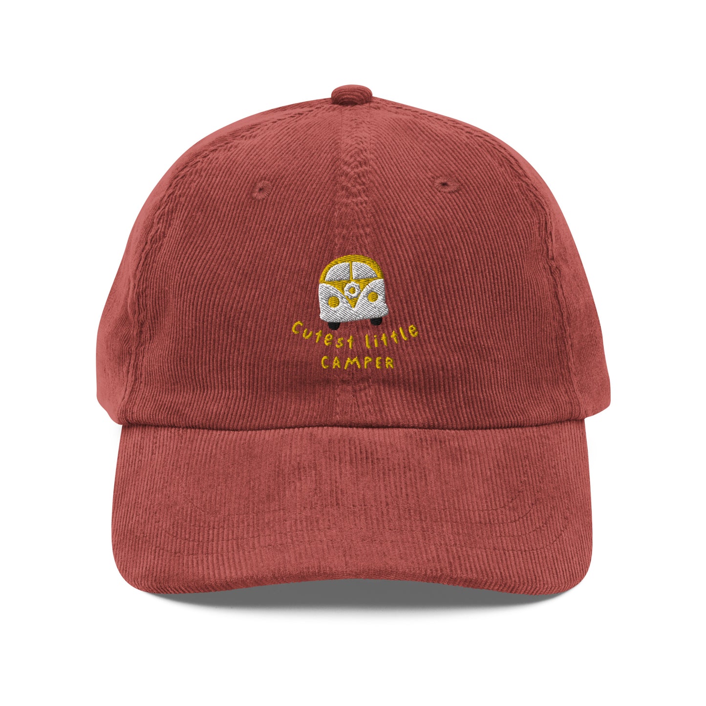 Cutest Little Camper Vintage Corduroy Hat - Wander Trails