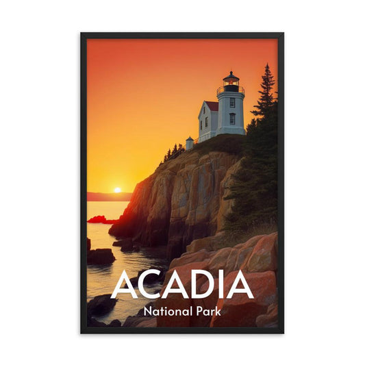 Acadia National Park Framed poster