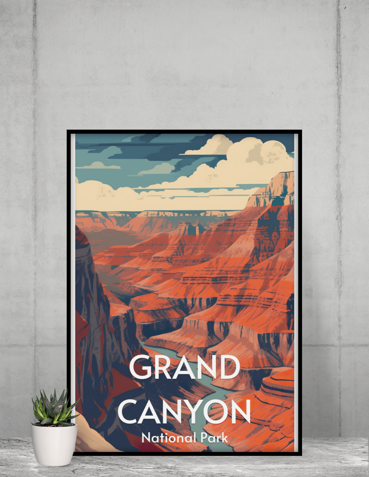 Grand Canyon National Park Poster - Premium Matte Posters - Wander Trails