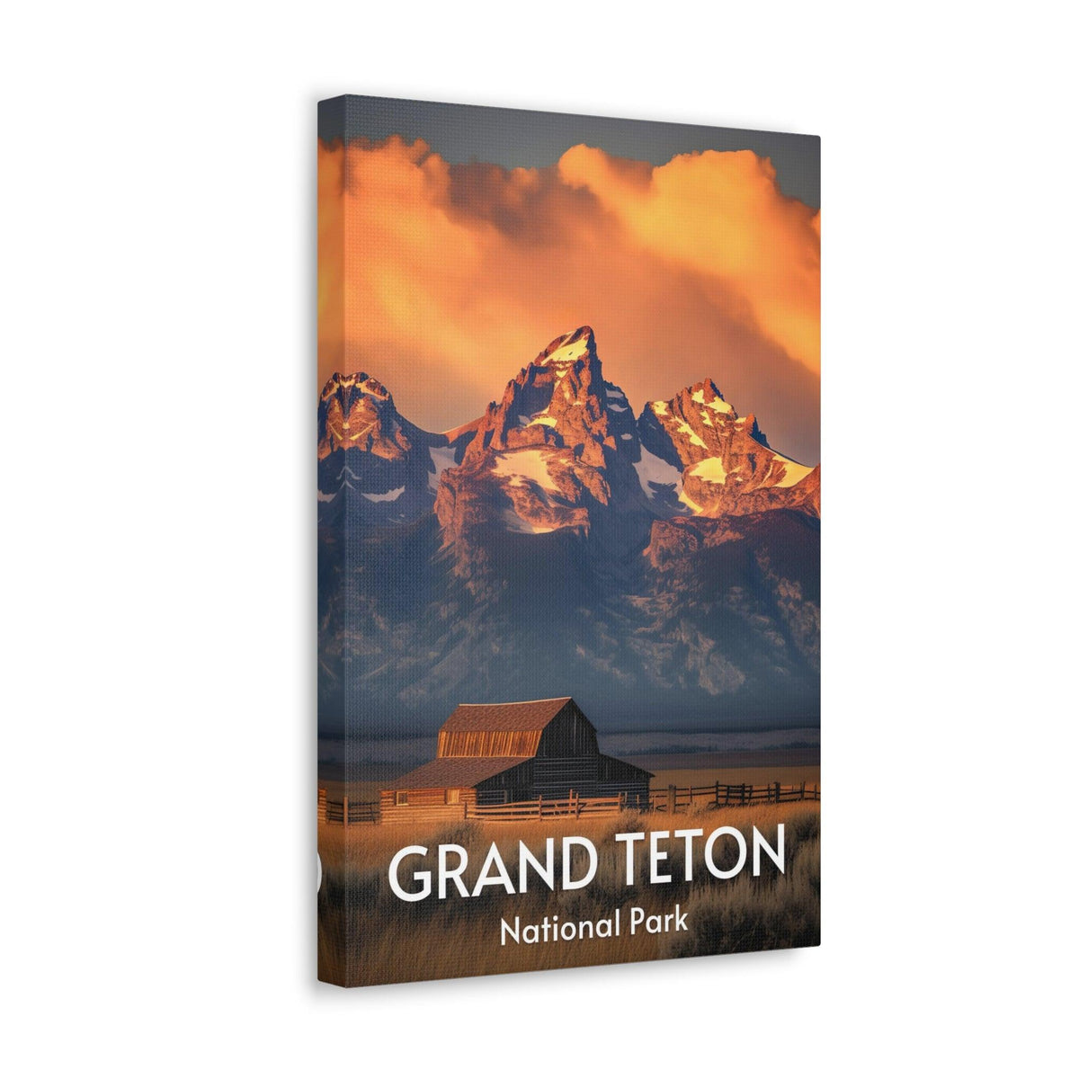 Grand Teton National Park Canvas Print