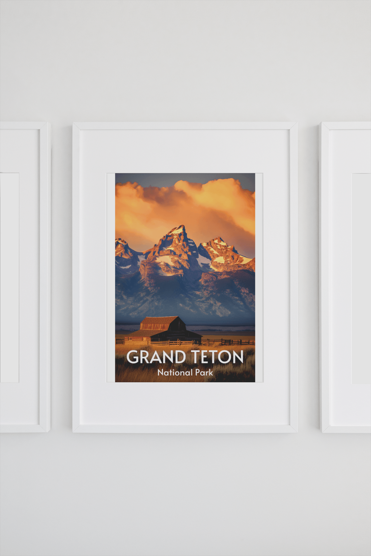Grand Teton National Park Poster - Premium Matte Posters - Wander Trails