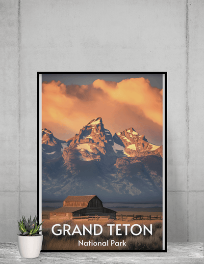 Grand Teton National Park Poster - Premium Matte Posters - Wander Trails