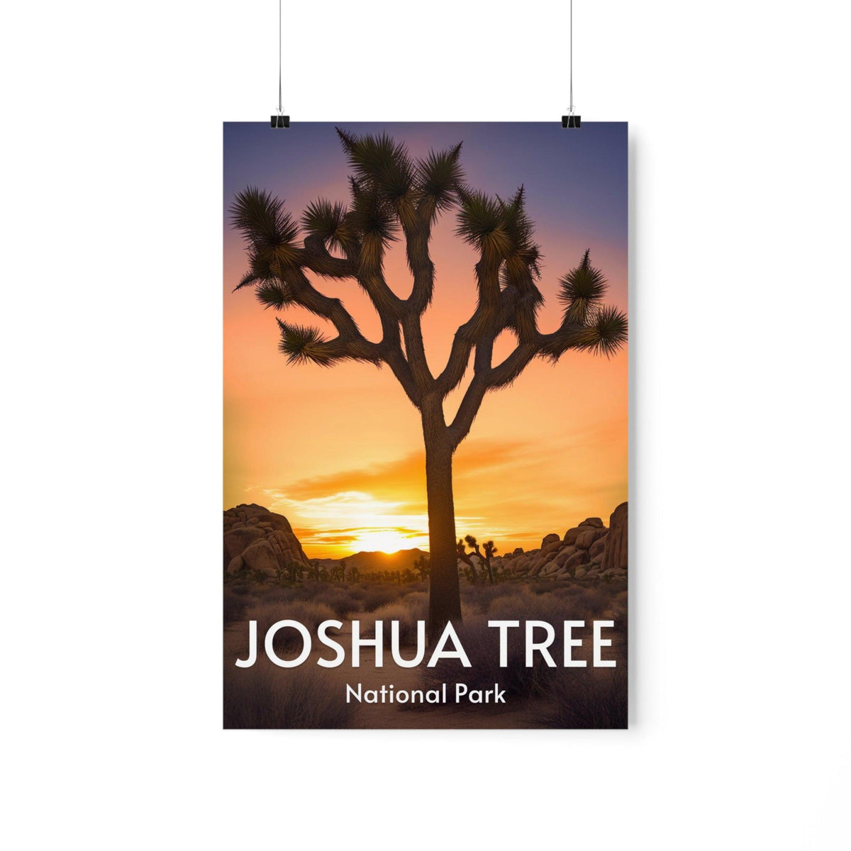 Joshua Tree National Park Poster Premium Matte Posters