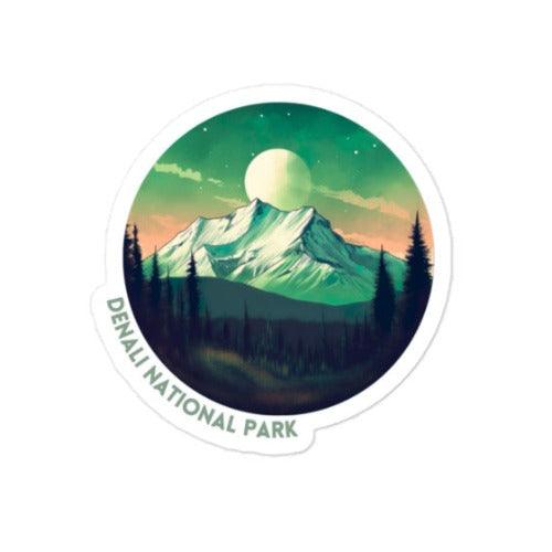 Denali National Park sticker - Wander Trails