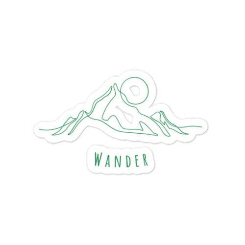 Mountain Wanderer sticker