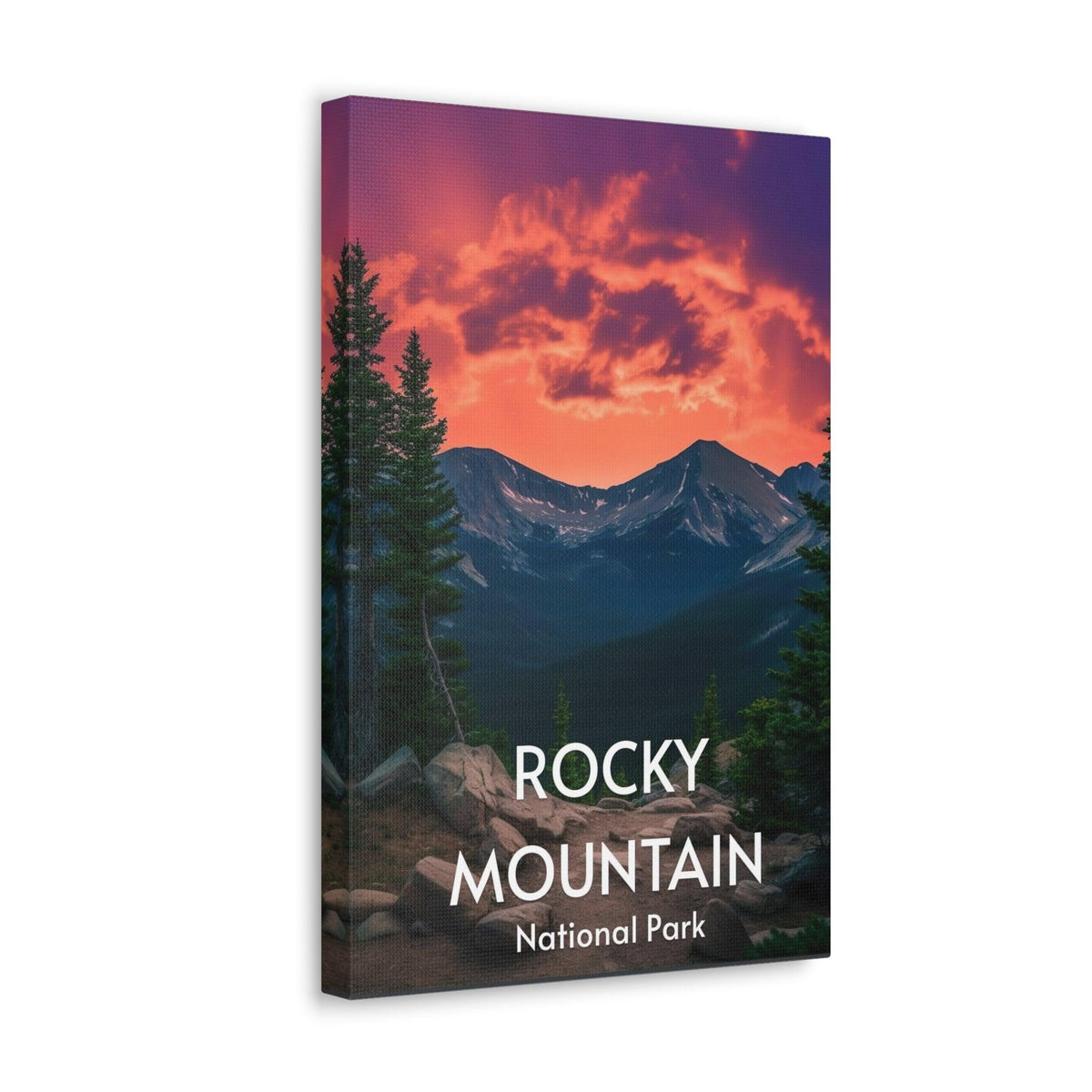 Rocky Mountain Canvas Print