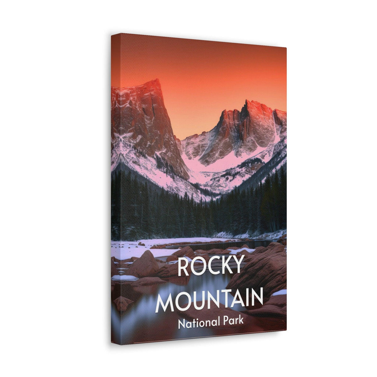 Rocky Mountain National Park Canvas Print