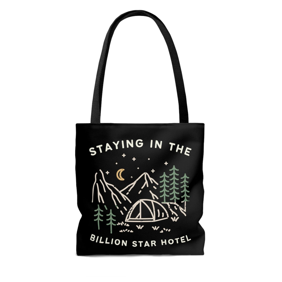 Staying Billion Star Hotel Tote Bag