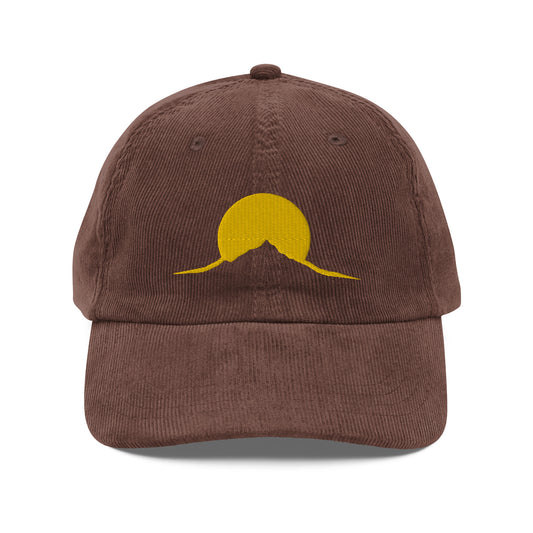 Sunset Vintage Corduroy Cap - Wander Trails