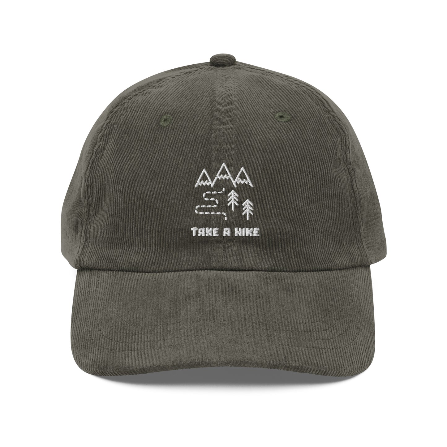 Take a Hike Vintage Corduroy Hat - Wander Trails