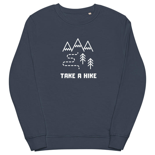 Take a Hike Unisex organic sweatshirt - Wander Trails