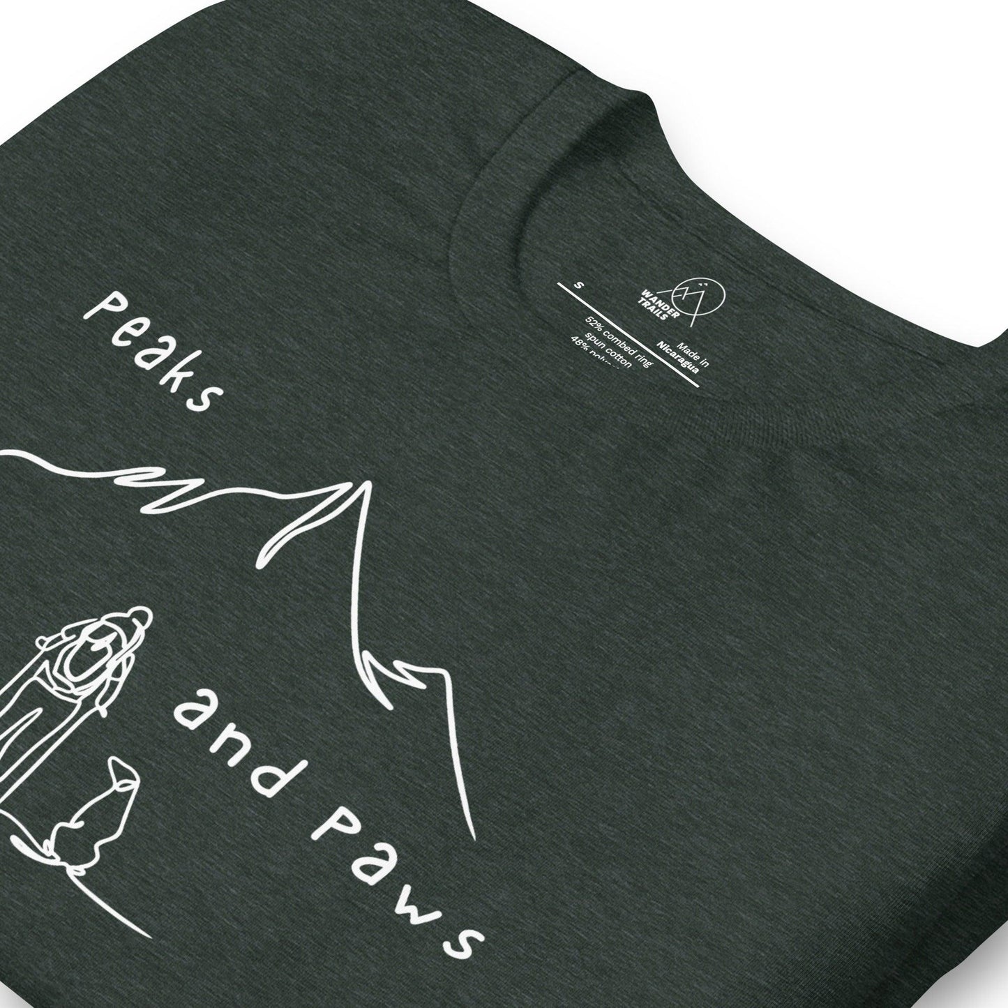 Peaks and Paws Unisex T-shirt