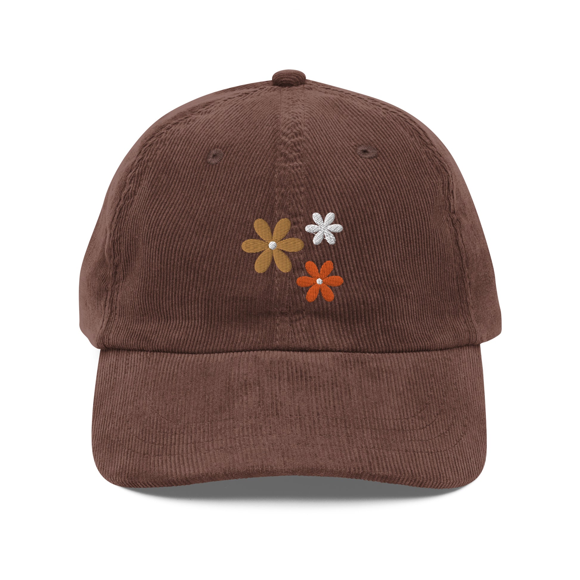 Vintage Floral Corduroy Hat - Wander Trails