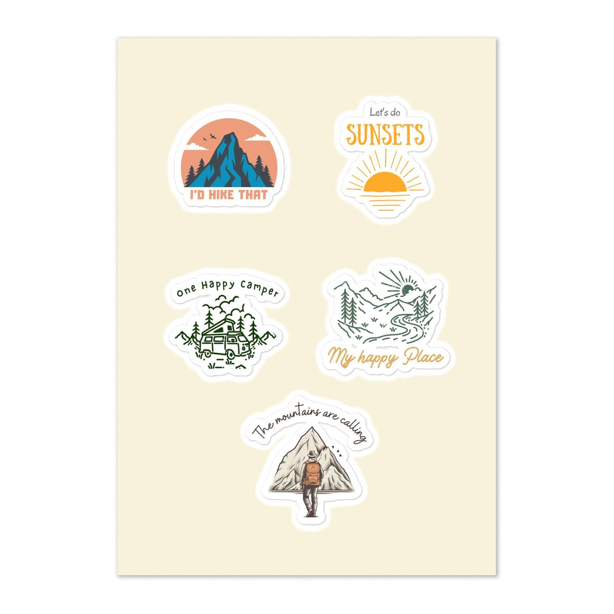 collection Sticker sheet