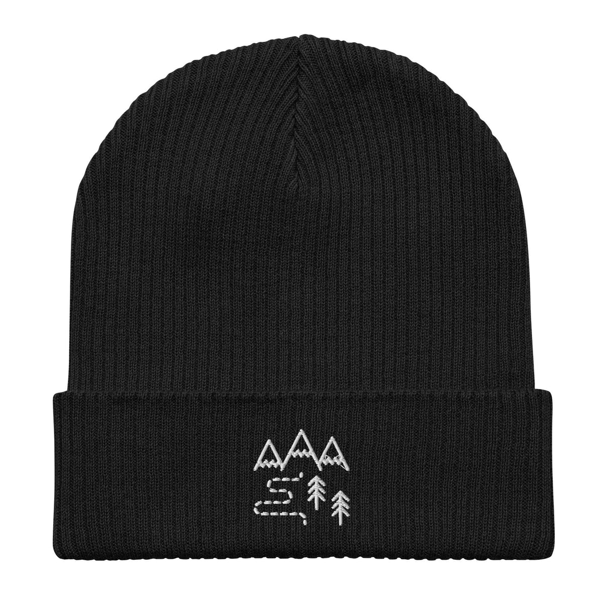 Organic ribbed beanie