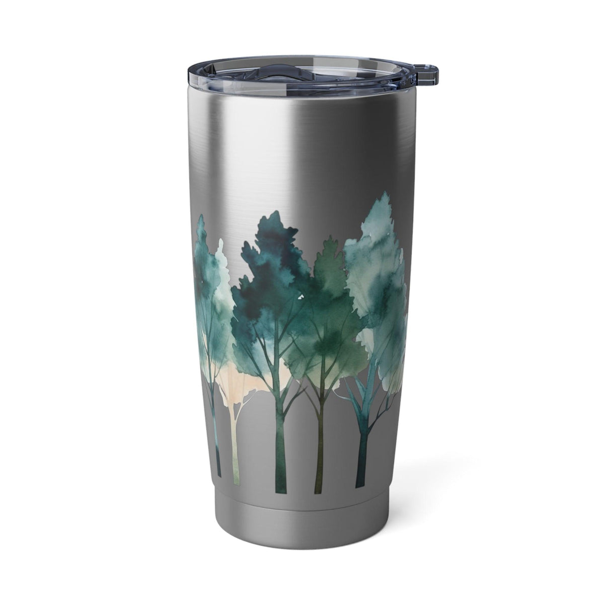 Watercolor Trees Tumbler