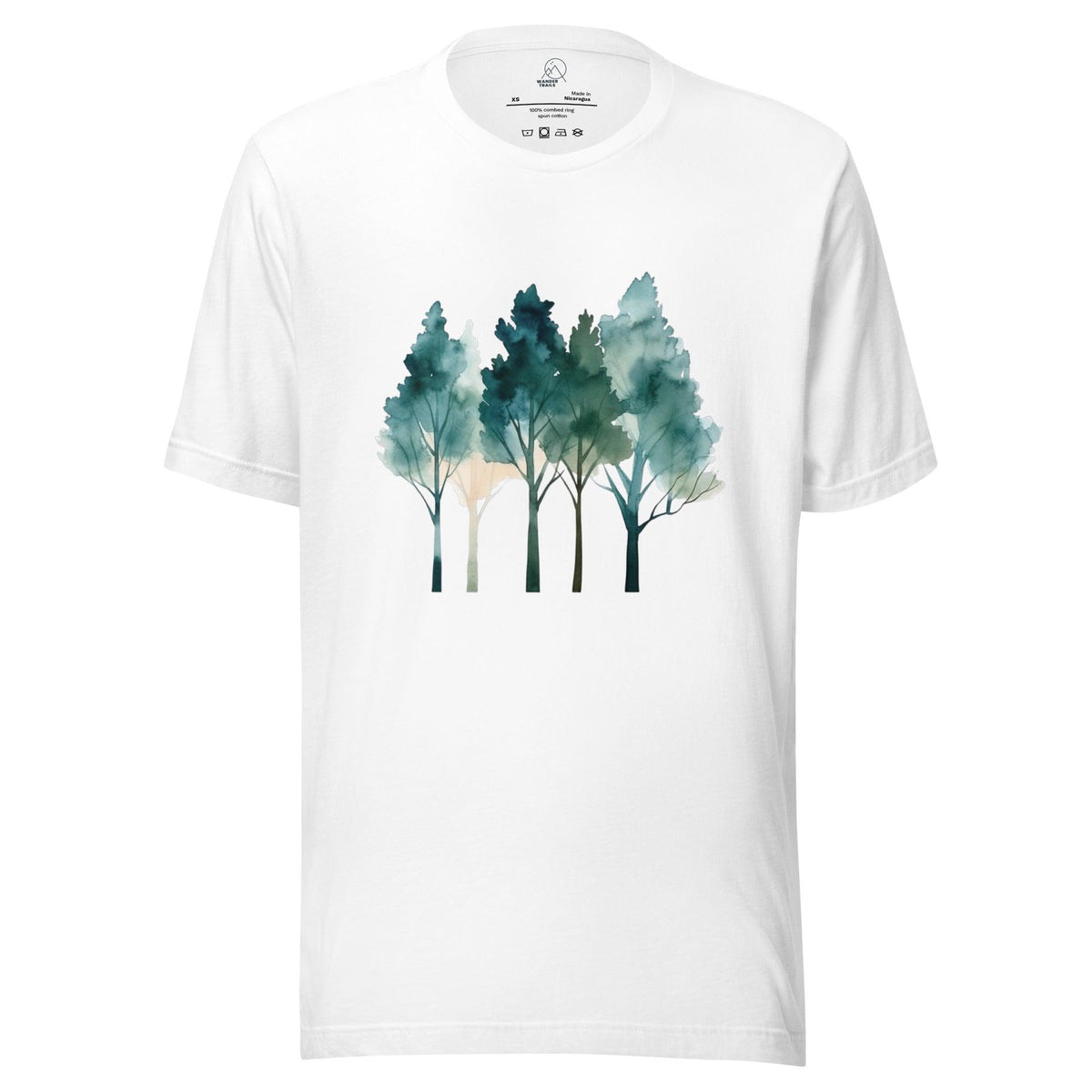 Watercolor Trees T shirt