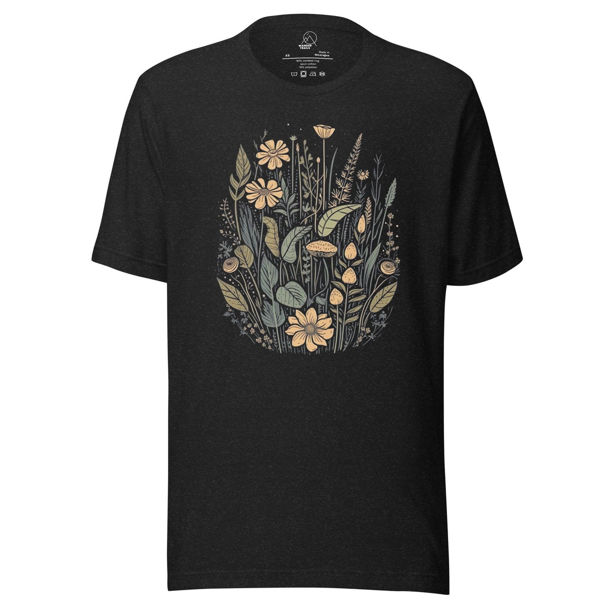 Wildflowers Retro T shirt