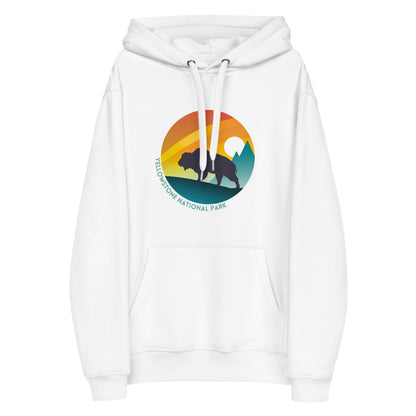 Yellowstone National Park Premium eco hoodie - Wander Trails