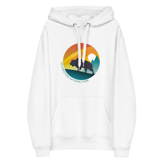 Yellowstone National Park Premium eco hoodie - Wander Trails