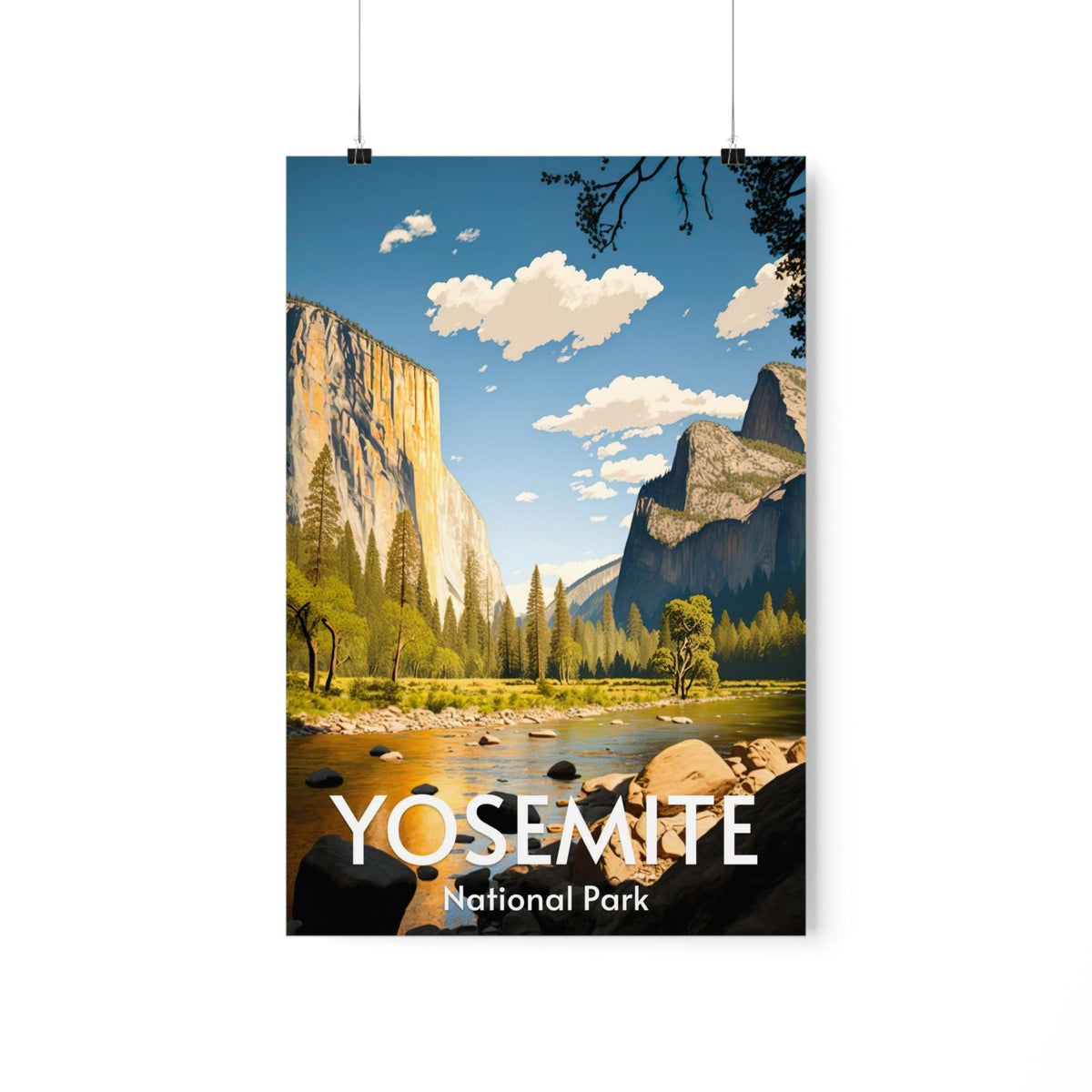 Yosemite National Park Poster Premium Matte Posters